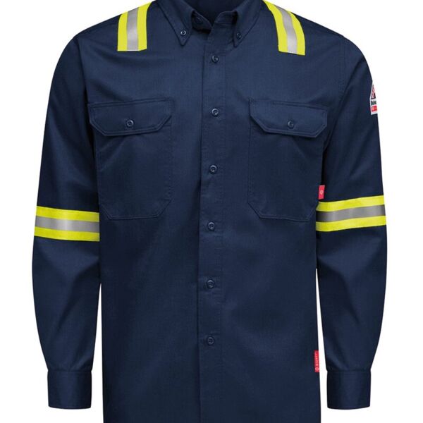 Men's Nomex® Comfort Enhanced-Vis Woven Long Sleeve Shirt Thumbnail