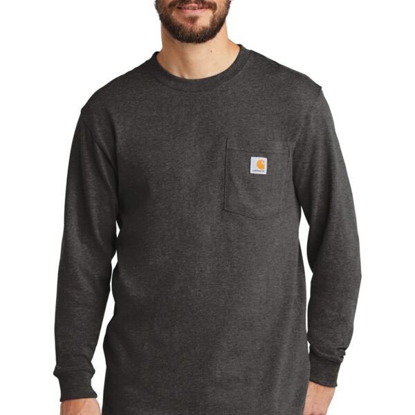 Workwear Pocket Long Sleeve T Shirt Thumbnail