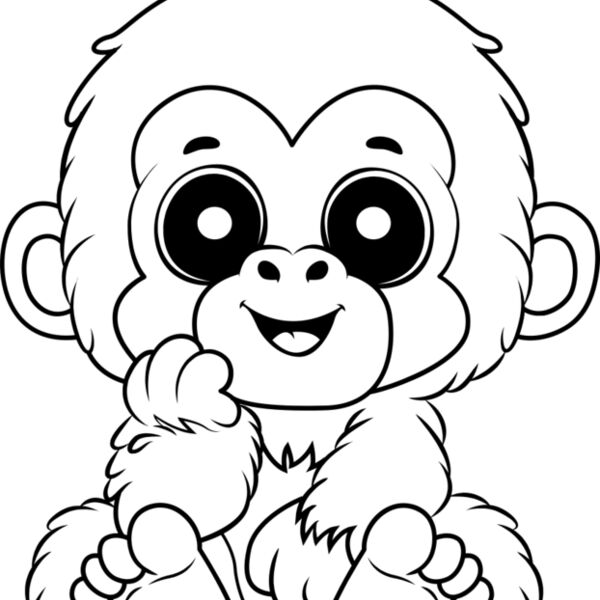 Gorilla   Clipart 3 Thumbnail