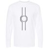 Unisex Gold Soft Touch Long Sleeve T-Shirt Thumbnail