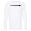 Unisex Gold Soft Touch Long Sleeve T-Shirt Thumbnail