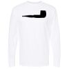 Unisex Gold Soft Touch Long Sleeve T-Shirt Thumbnail