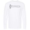 Unisex Gold Soft Touch Long Sleeve T-Shirt Thumbnail