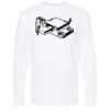 Unisex Gold Soft Touch Long Sleeve T-Shirt Thumbnail