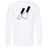 Unisex Gold Soft Touch Long Sleeve T-Shirt Thumbnail