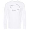 Unisex Gold Soft Touch Long Sleeve T-Shirt Thumbnail