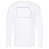 Unisex Gold Soft Touch Long Sleeve T-Shirt Thumbnail