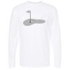 Unisex Gold Soft Touch Long Sleeve T-Shirt Thumbnail
