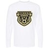 Unisex Gold Soft Touch Long Sleeve T-Shirt Thumbnail