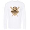 Unisex Gold Soft Touch Long Sleeve T-Shirt Thumbnail