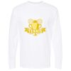Unisex Gold Soft Touch Long Sleeve T-Shirt Thumbnail