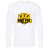 Unisex Gold Soft Touch Long Sleeve T-Shirt Thumbnail