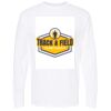 Unisex Gold Soft Touch Long Sleeve T-Shirt Thumbnail