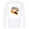 Unisex Gold Soft Touch Long Sleeve T-Shirt Thumbnail