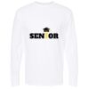 Unisex Gold Soft Touch Long Sleeve T-Shirt Thumbnail