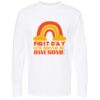 Unisex Gold Soft Touch Long Sleeve T-Shirt Thumbnail