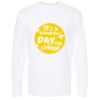 Unisex Gold Soft Touch Long Sleeve T-Shirt Thumbnail