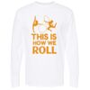 Unisex Gold Soft Touch Long Sleeve T-Shirt Thumbnail