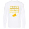 Unisex Gold Soft Touch Long Sleeve T-Shirt Thumbnail