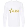 Unisex Gold Soft Touch Long Sleeve T-Shirt Thumbnail