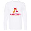 Unisex Gold Soft Touch Long Sleeve T-Shirt Thumbnail
