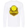 Unisex Gold Soft Touch Long Sleeve T-Shirt Thumbnail