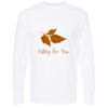 Unisex Gold Soft Touch Long Sleeve T-Shirt Thumbnail