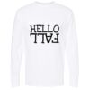 Unisex Gold Soft Touch Long Sleeve T-Shirt Thumbnail
