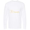 Unisex Gold Soft Touch Long Sleeve T-Shirt Thumbnail