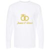 Unisex Gold Soft Touch Long Sleeve T-Shirt Thumbnail
