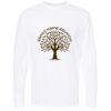 Unisex Gold Soft Touch Long Sleeve T-Shirt Thumbnail