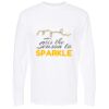 Unisex Gold Soft Touch Long Sleeve T-Shirt Thumbnail