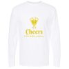 Unisex Gold Soft Touch Long Sleeve T-Shirt Thumbnail