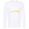 Unisex Gold Soft Touch Long Sleeve T-Shirt Thumbnail