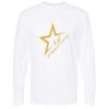 Unisex Gold Soft Touch Long Sleeve T-Shirt Thumbnail