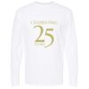 Unisex Gold Soft Touch Long Sleeve T-Shirt Thumbnail