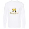 Unisex Gold Soft Touch Long Sleeve T-Shirt Thumbnail