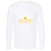 Unisex Gold Soft Touch Long Sleeve T-Shirt Thumbnail