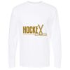 Unisex Gold Soft Touch Long Sleeve T-Shirt Thumbnail