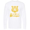 Unisex Gold Soft Touch Long Sleeve T-Shirt Thumbnail