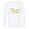 Unisex Gold Soft Touch Long Sleeve T-Shirt Thumbnail