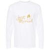 Unisex Gold Soft Touch Long Sleeve T-Shirt Thumbnail