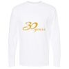 Unisex Gold Soft Touch Long Sleeve T-Shirt Thumbnail