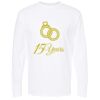 Unisex Gold Soft Touch Long Sleeve T-Shirt Thumbnail
