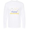 Unisex Gold Soft Touch Long Sleeve T-Shirt Thumbnail