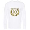 Unisex Gold Soft Touch Long Sleeve T-Shirt Thumbnail