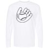 Unisex Gold Soft Touch Long Sleeve T-Shirt Thumbnail