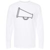 Unisex Gold Soft Touch Long Sleeve T-Shirt Thumbnail