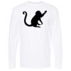 Unisex Gold Soft Touch Long Sleeve T-Shirt Thumbnail