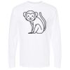 Unisex Gold Soft Touch Long Sleeve T-Shirt Thumbnail